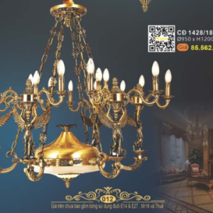 Đèn chùm đồng CD 1428/18