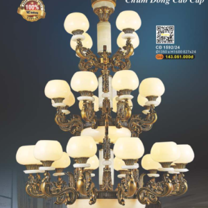 Đèn chùm đồng CD 1592/24