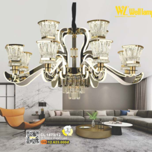 Đèn Chùm LED Cao Cấp CL 1873/12