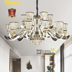 Đèn Chùm LED Cao Cấp CL 1874/18