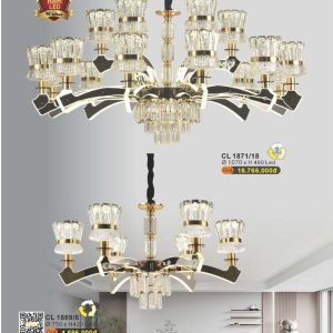 Đèn Chùm LED Cao Cấp CL 1869/6